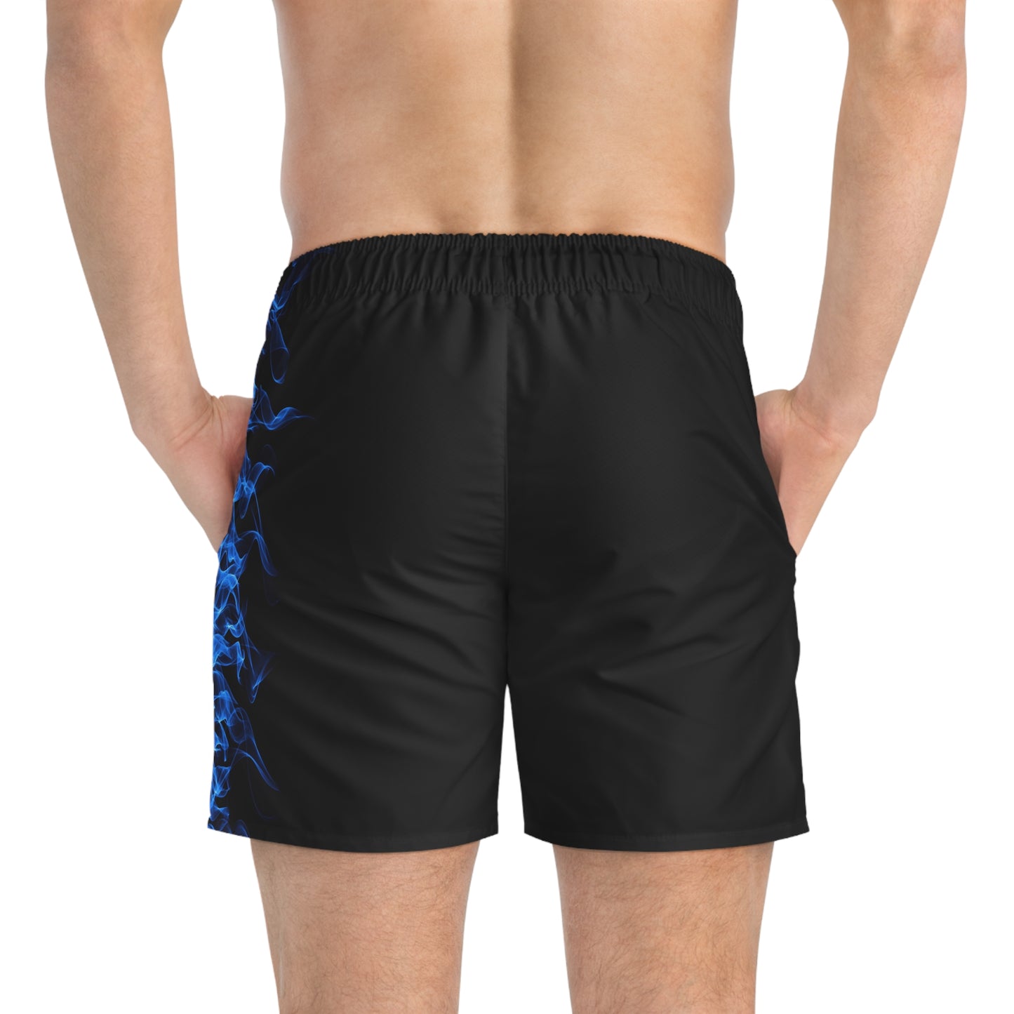 DMV Blue Flame Swim Trunks