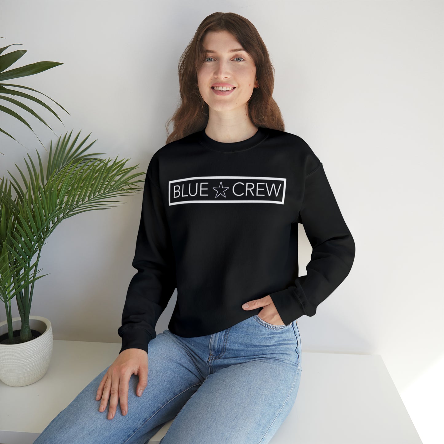 Blue Crew Crewneck Sweatshirt