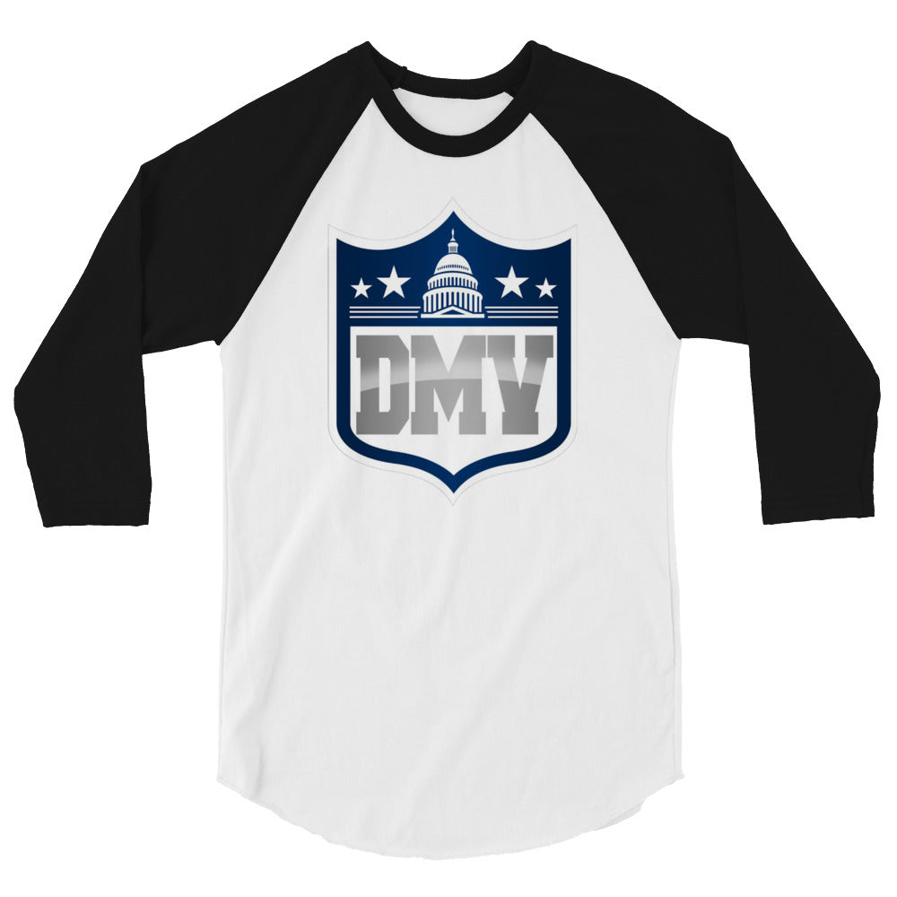 DMV Unisex 3/4 sleeve raglan shirt