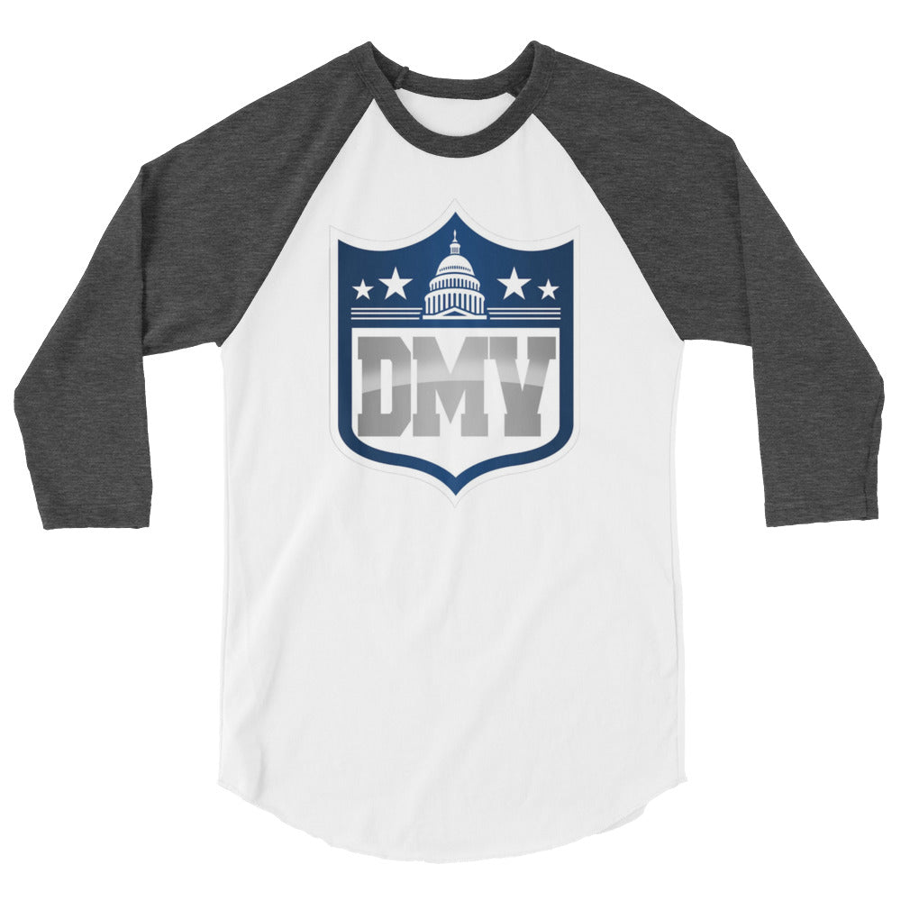 DMV Unisex 3/4 sleeve raglan shirt