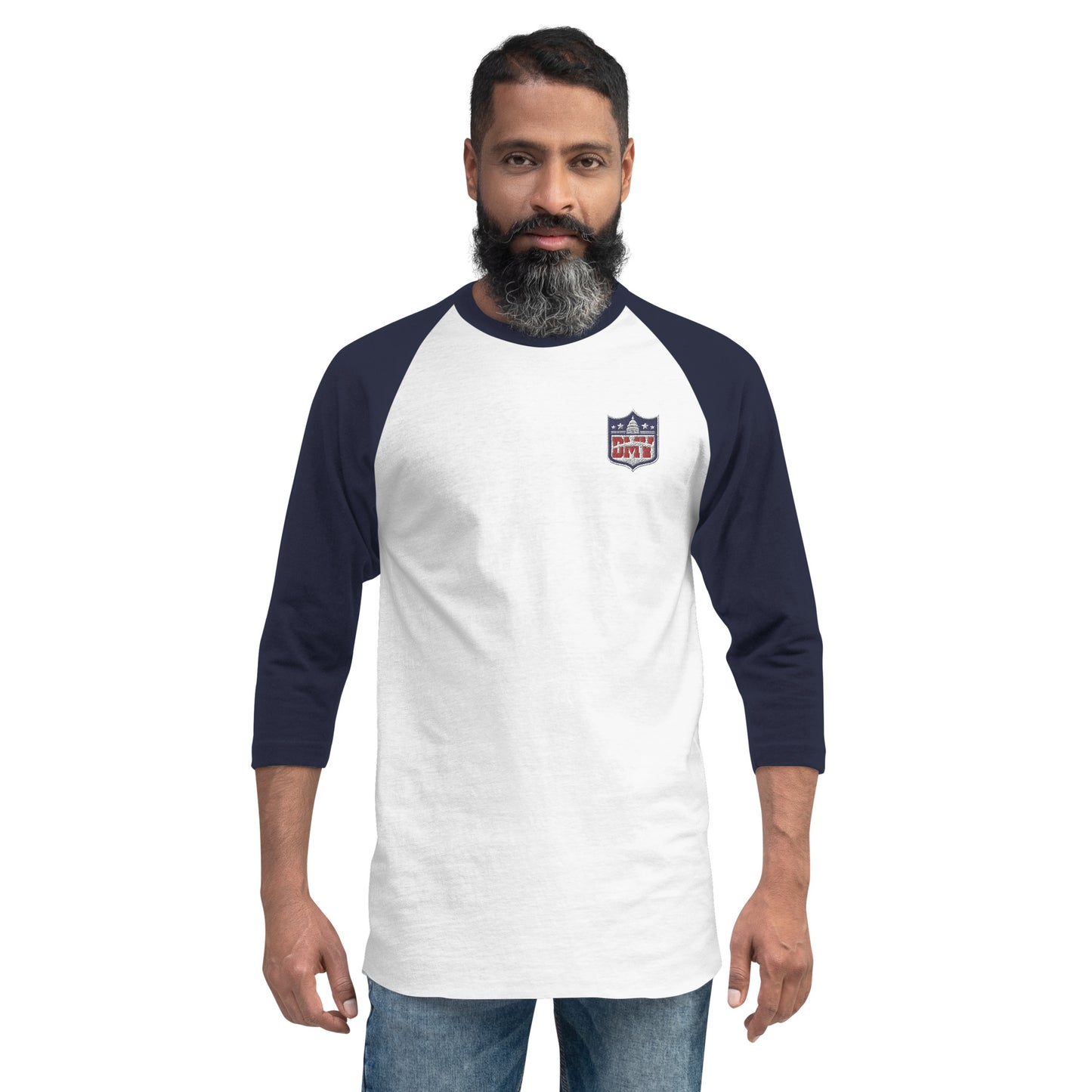 DMV Unisex 3/4 sleeve raglan shirt