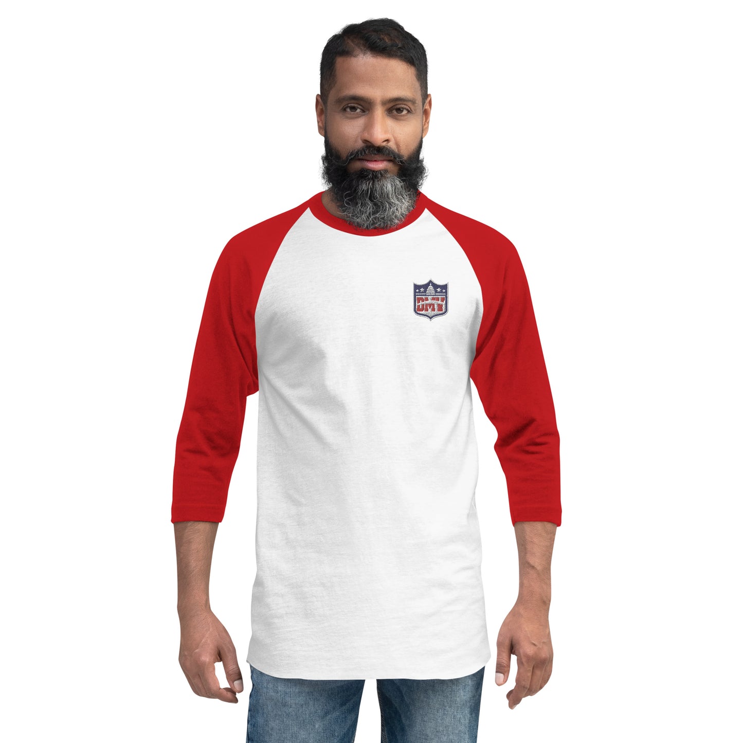 DMV Unisex 3/4 sleeve raglan shirt