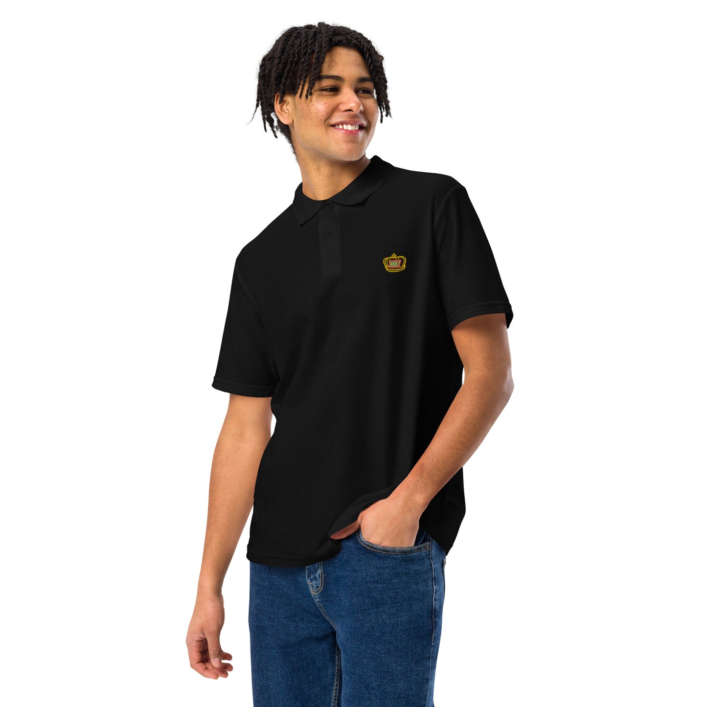 KING ME! polo shirt