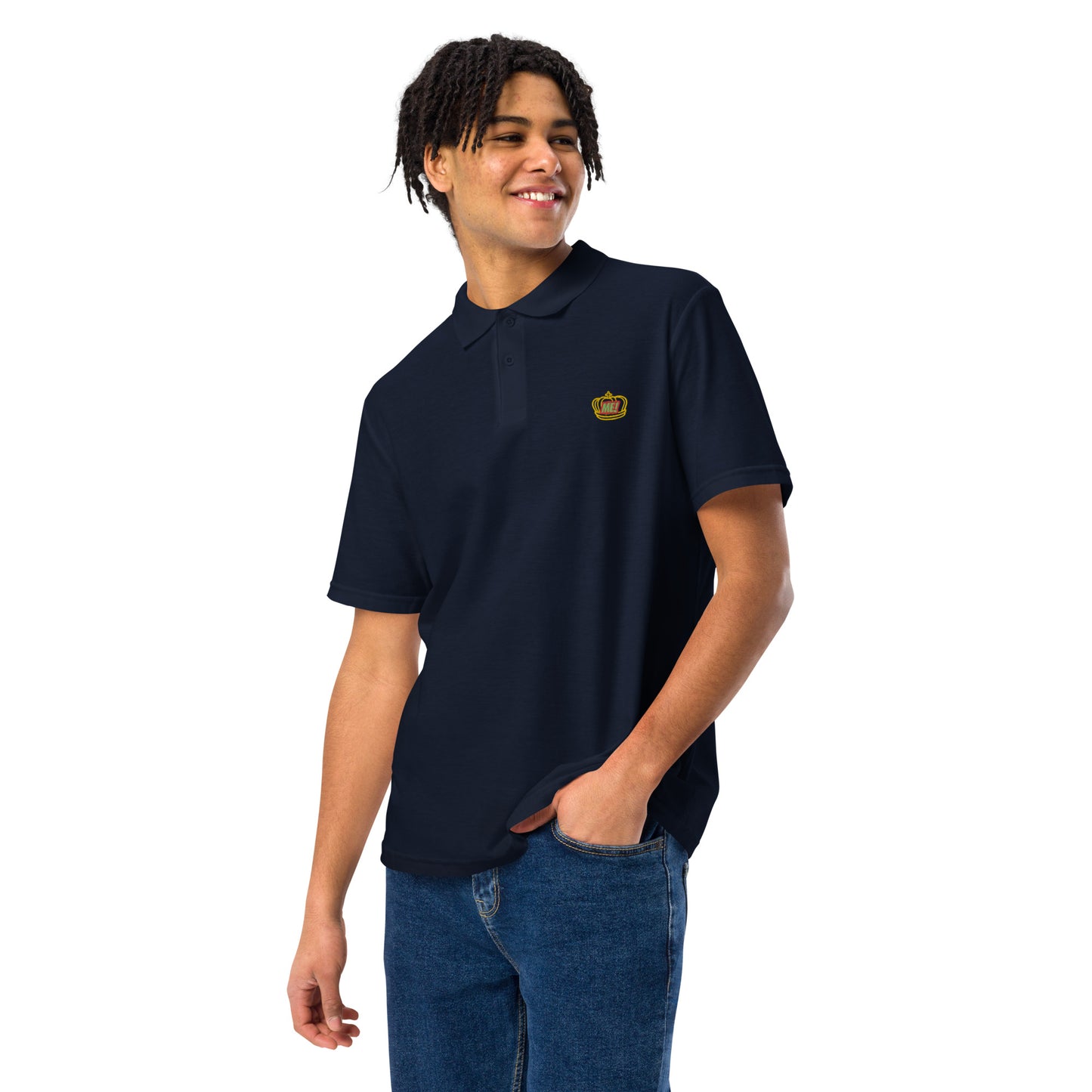 KING ME! polo shirt